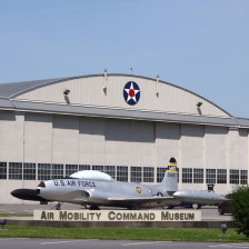 Exterior of the Air Mobility Command Museum in Dover, Delaware