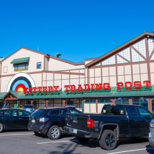 Exterior of the Kittery Trading Post in Kittery, Maine