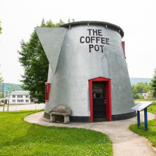 Exterior of The Coffee Pot in Bedford, Pennsylvania