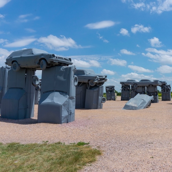 Carhenge outside of Alliance, Nebraska