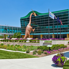 Exterior of the Children's Museum of Indianapolis in Indiana