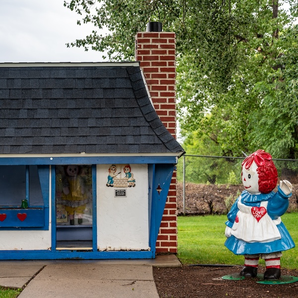 Raggedy Ann area in Storybook Island in Rapid City, South Dakota