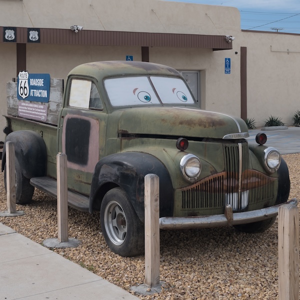 Exterior of the California Route 66 Museum in Victorville